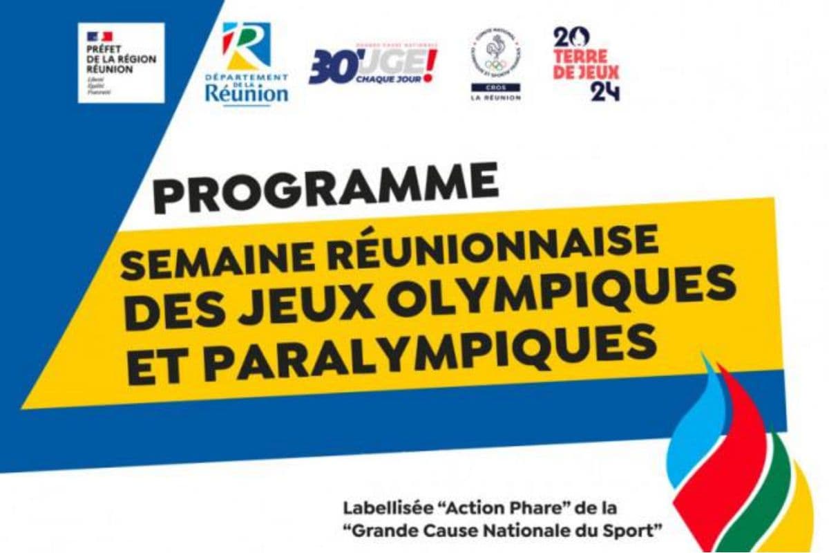 Semaine olympique et paralympique de la Réunion à Saint-Benoît !
