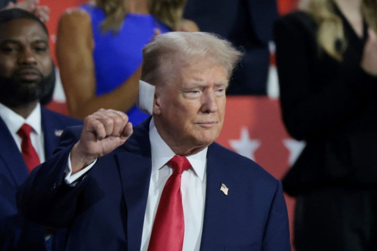 Première apparition de Trump depuis la tentative d’assassinat !