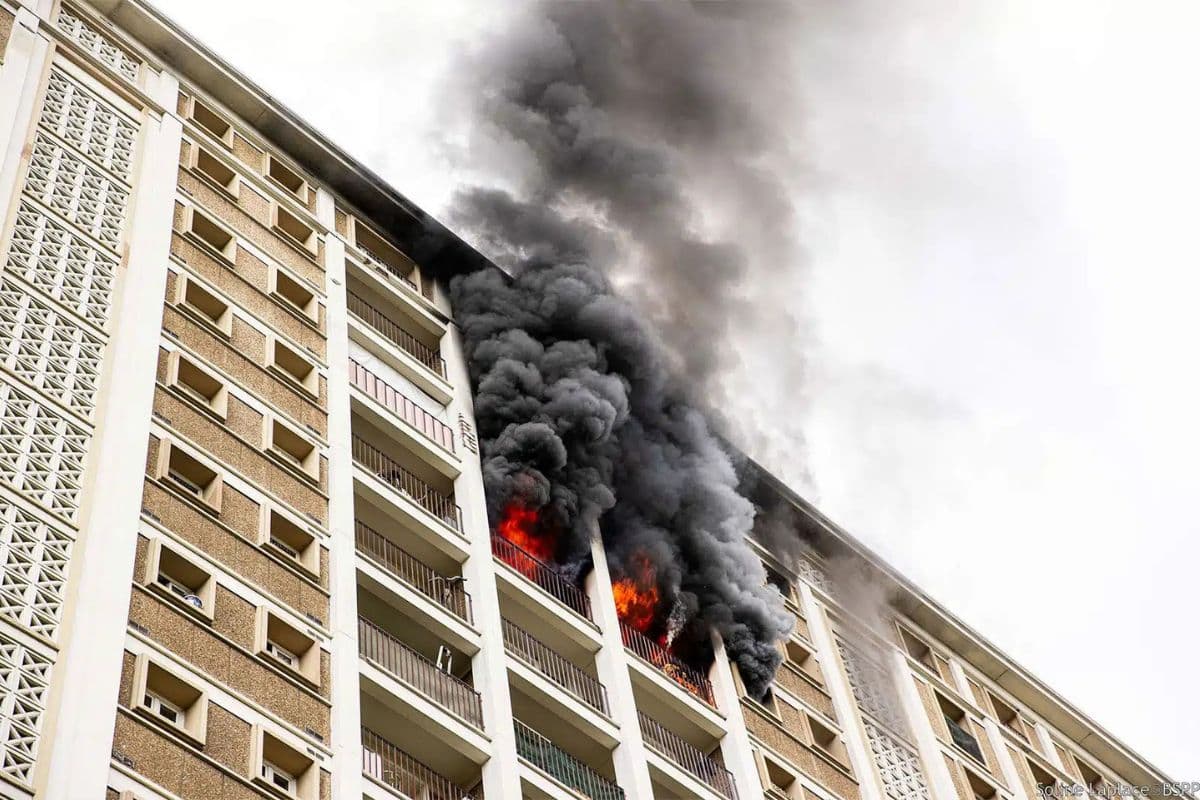 Une famille de Saint-Denis perd tout après un incendie dans son appartement