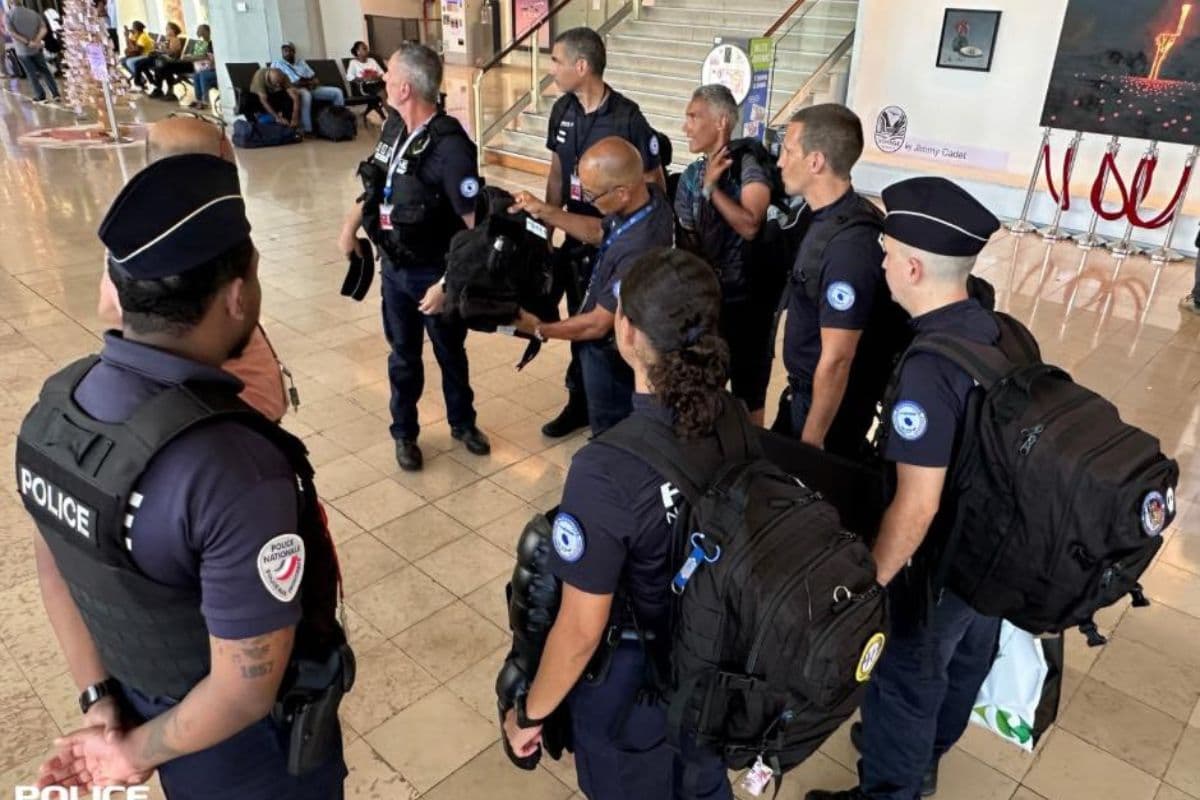 La police nationale de La Réunion envoie des renforts pour soutenir les effectifs à Mayotte