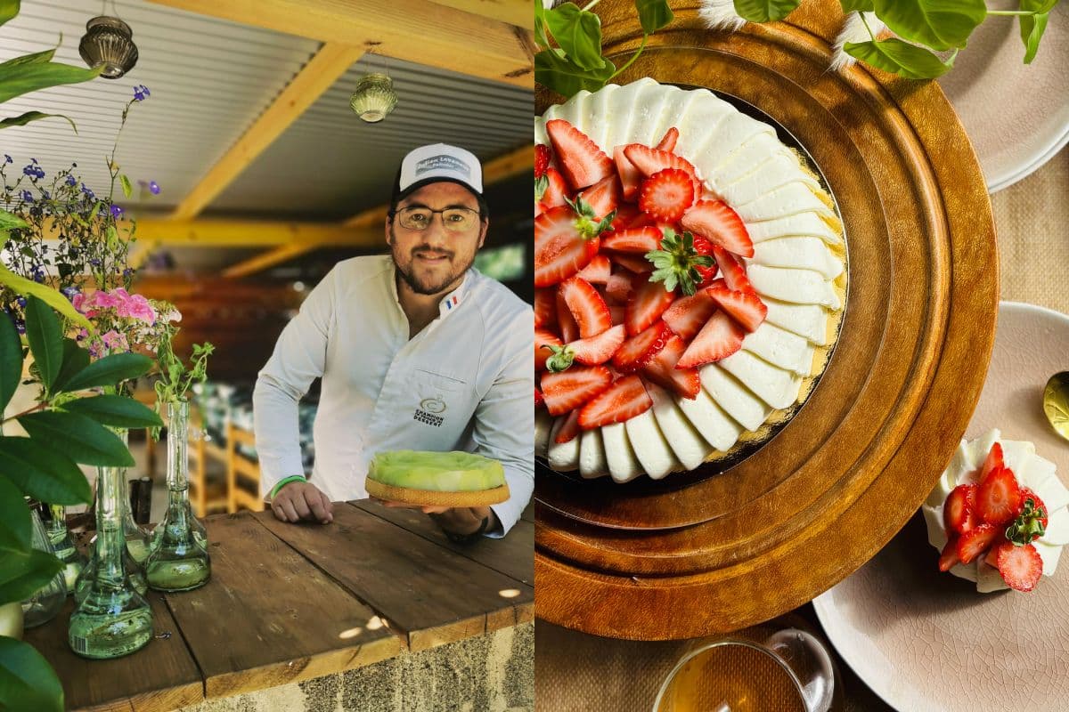 Julien Leveneur, Champion de France du Dessert, ouvre sa pâtisserie à Saint-Pierre