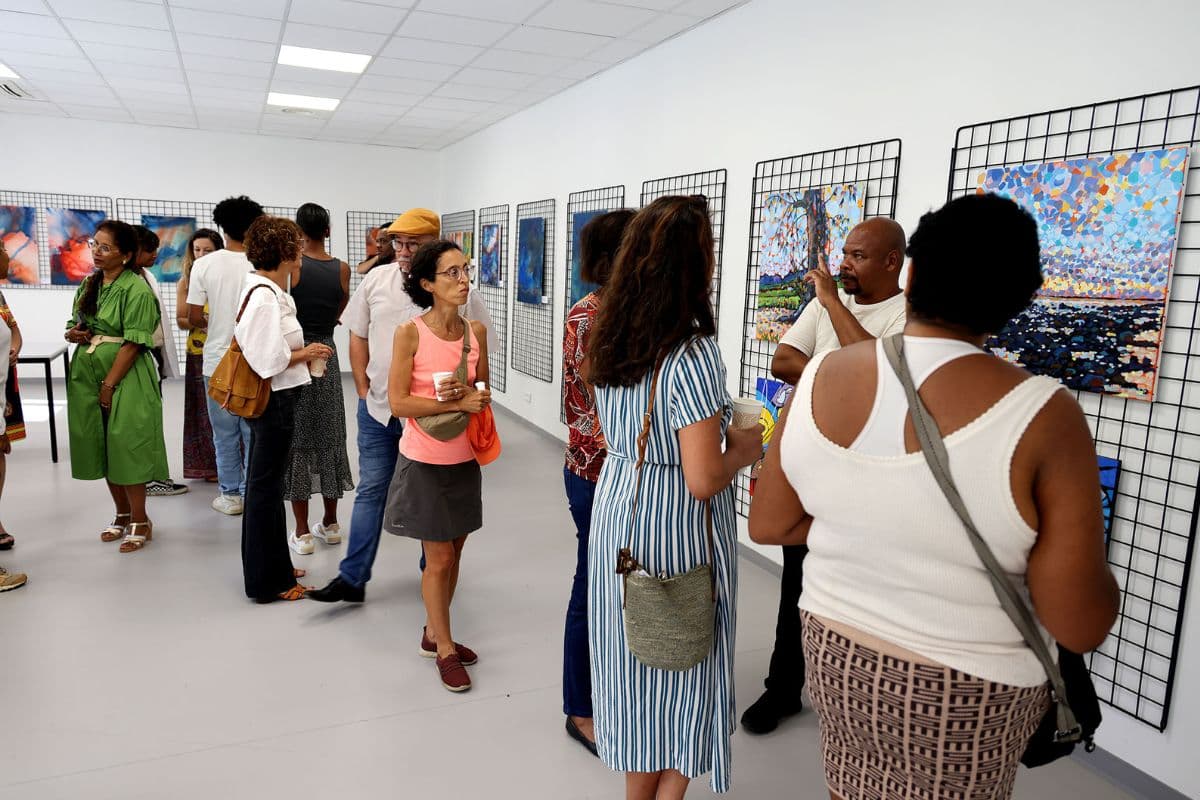 Saint-Pierre : l’exposition « Deux couleurs » à découvrir au centre culturel Le Sud jusqu’au 3 juin