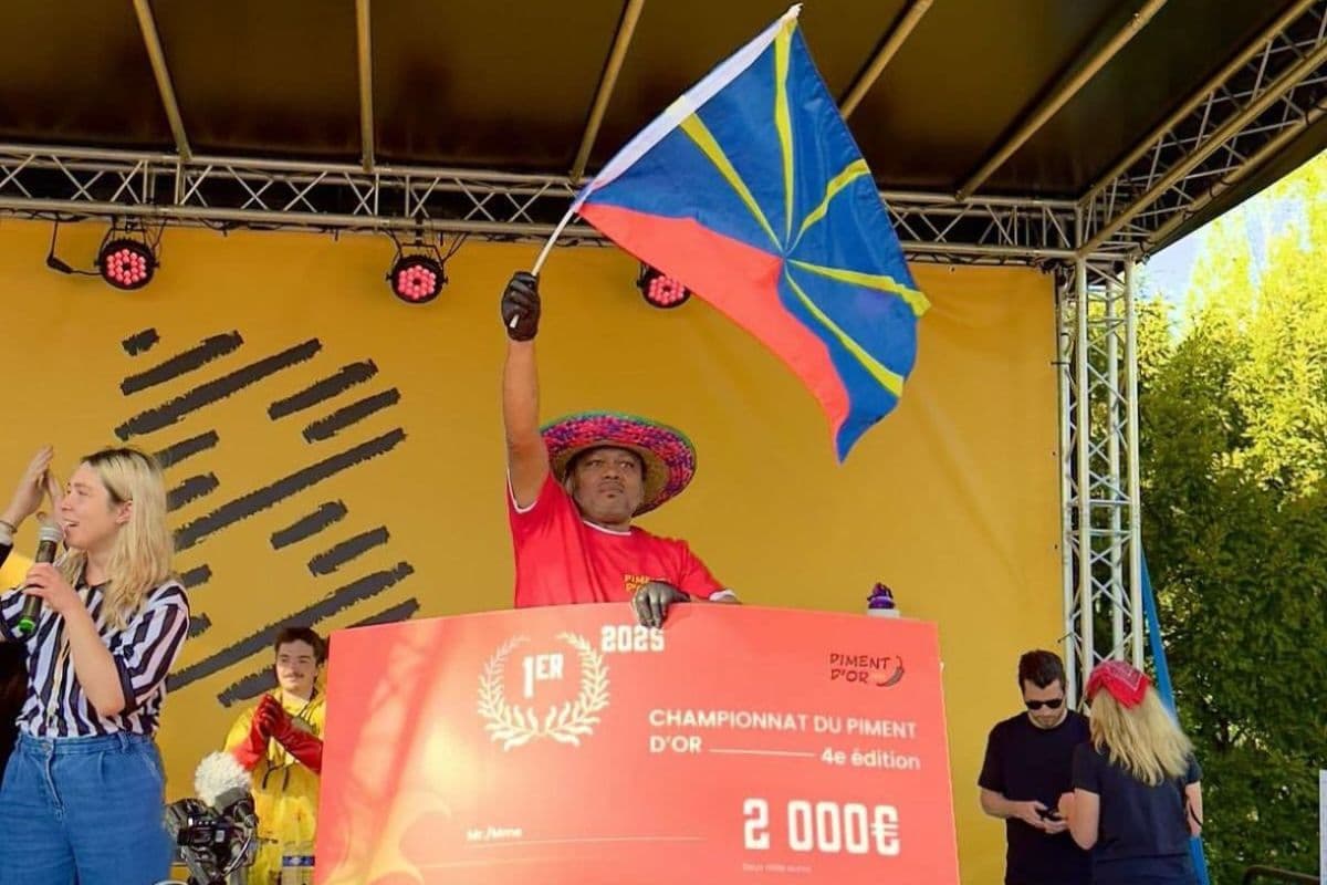 Un Réunionnais remporte le prestigieux concours du Piment d'Or 2025 à Paris