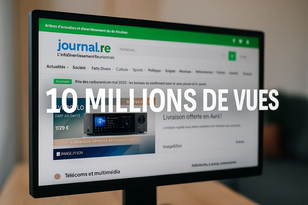 Le Journal.re franchit le cap des 10 millions de vues !
