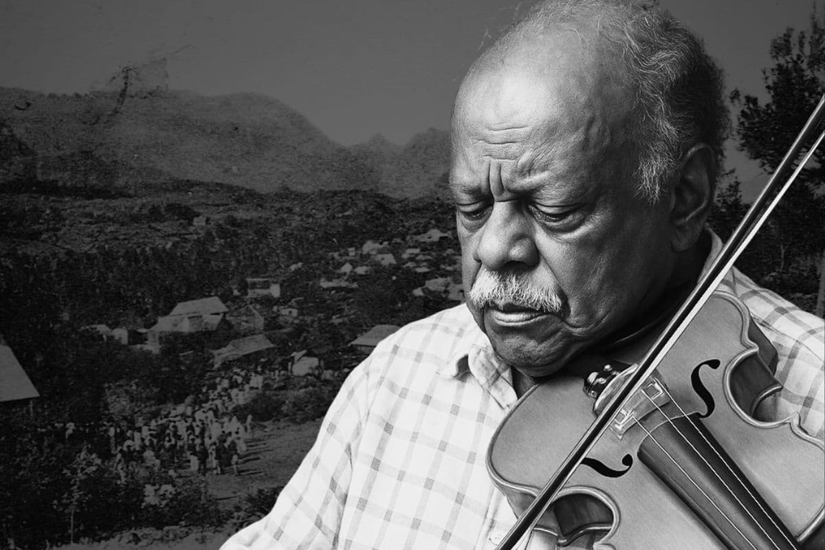 Fred Espel, l’homme au violon bleu et auteur de « Ti case en paille », s’est éteint à l’âge de 87 ans