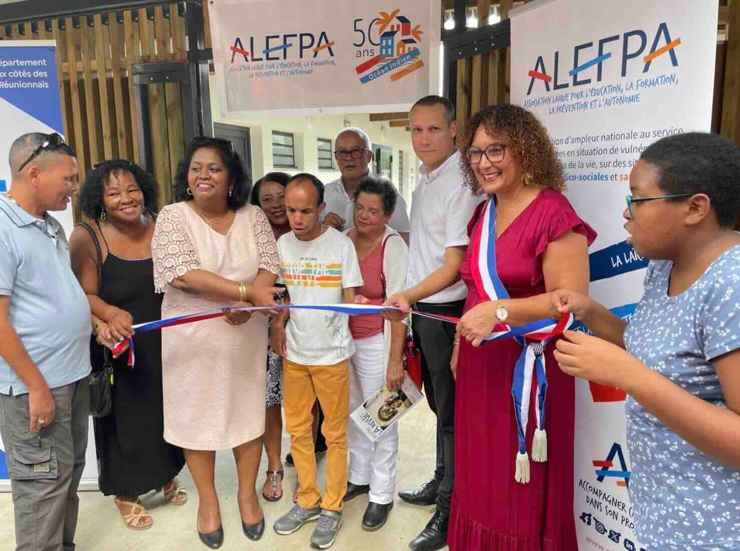 L’ALEFPA inaugure un nouvel établissement d’accueil non médicalisé à Cambaie