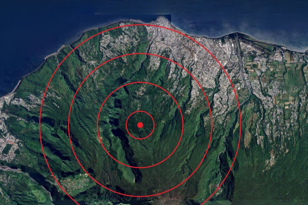 Un séisme de magnitude 2,4 ressenti dans le nord de La Réunion