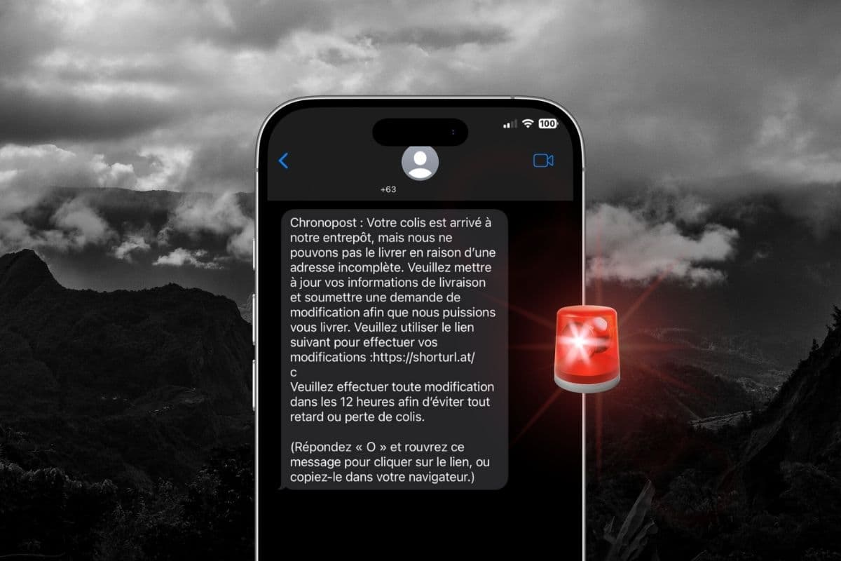 Colis bloqué ? Attention aux faux SMS Chronopost qui ciblent La Réunion