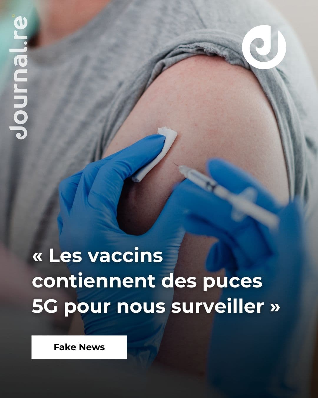 Les vaccins contiennent-ils des puces 5G pour nous surveiller ?