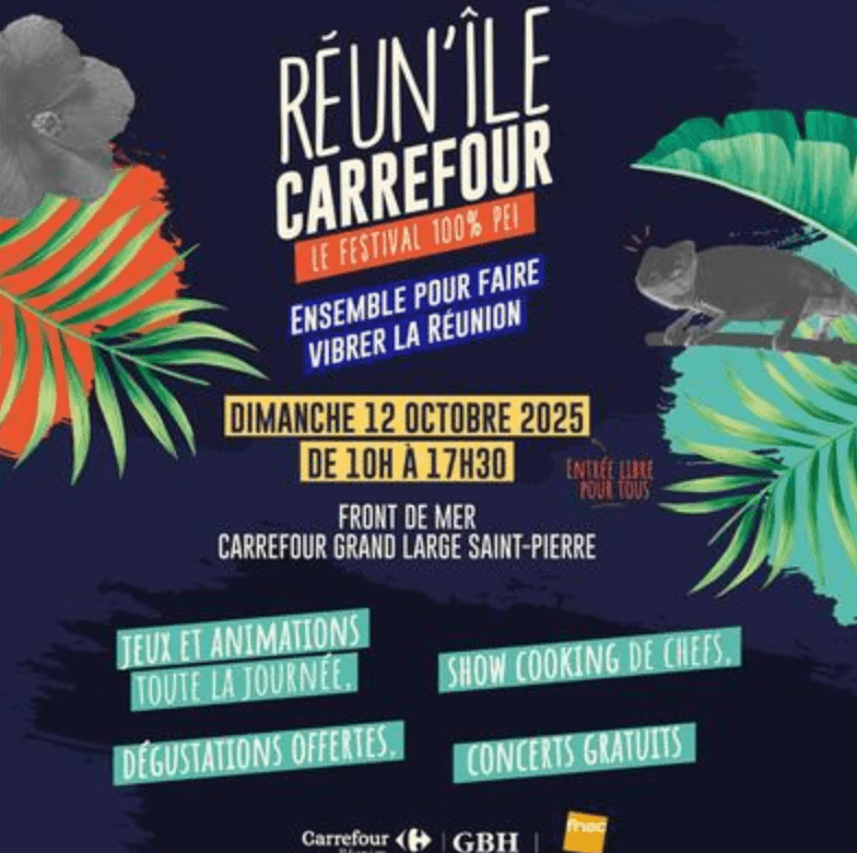 Lancement du premier festival 100% péi :  Réun’île, un événement familial et gratuit dédié au développement local