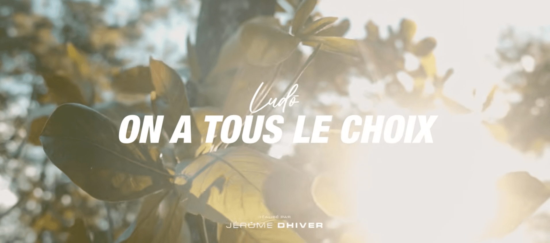 Ludō et les jeunes de l'IME de Primat dévoilent le clip « On a tous le choix »