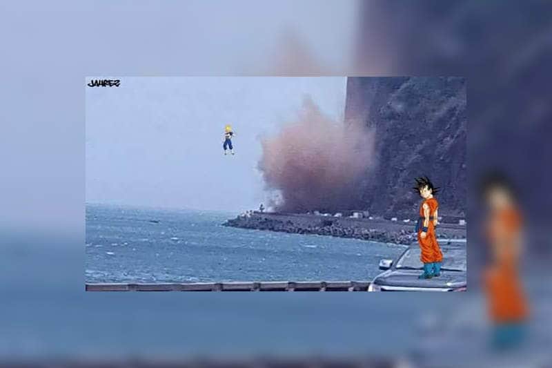 drangon-ball-z-sur-la-route-du-littoral-la-reunion