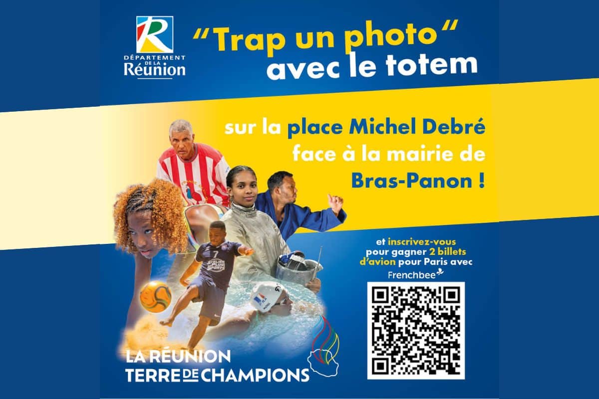 J-1 avant la fin du concours Trap un photo avec le totem