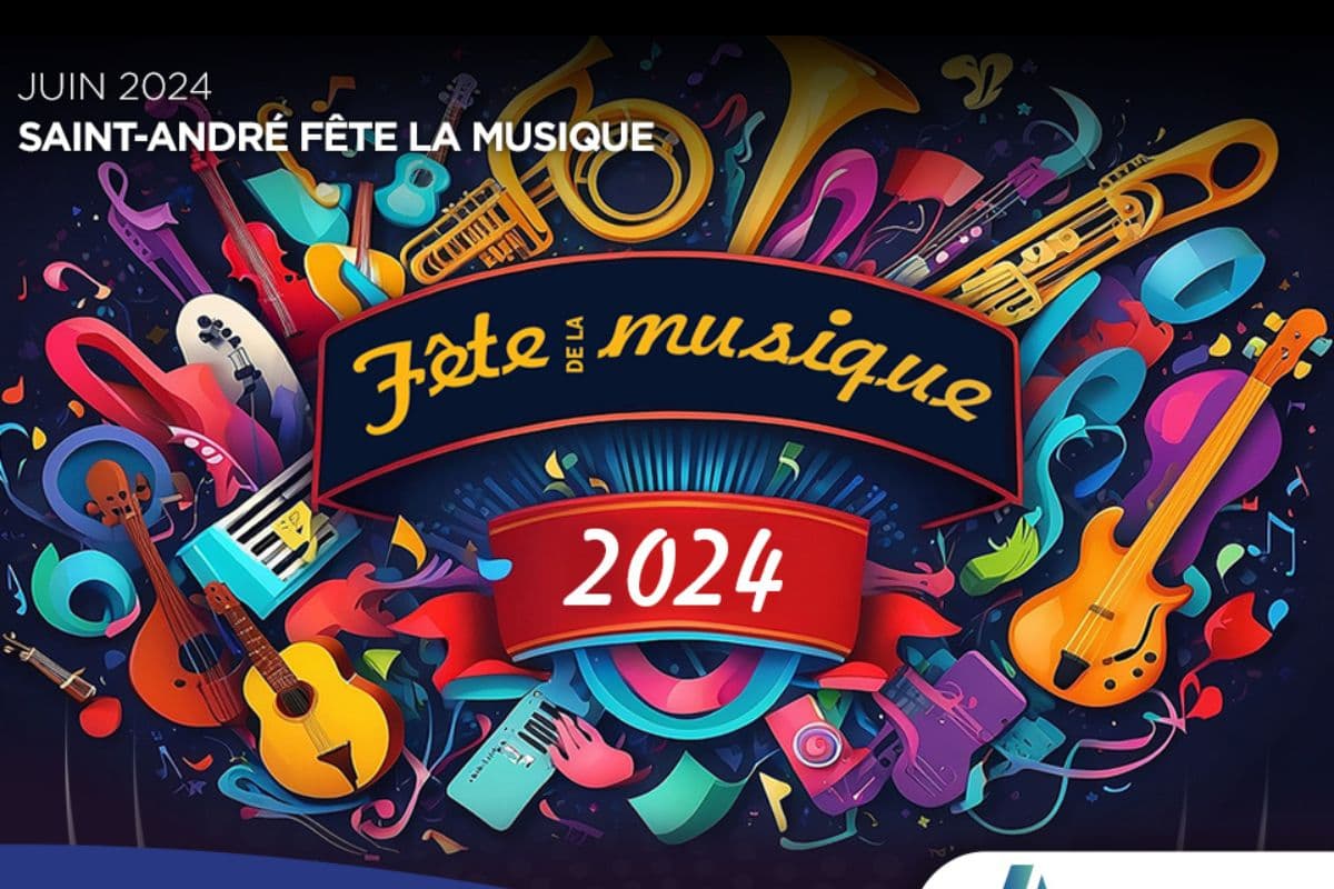 Saint-André s'apprête à vibrer au rythme de la Fête de la Musique !