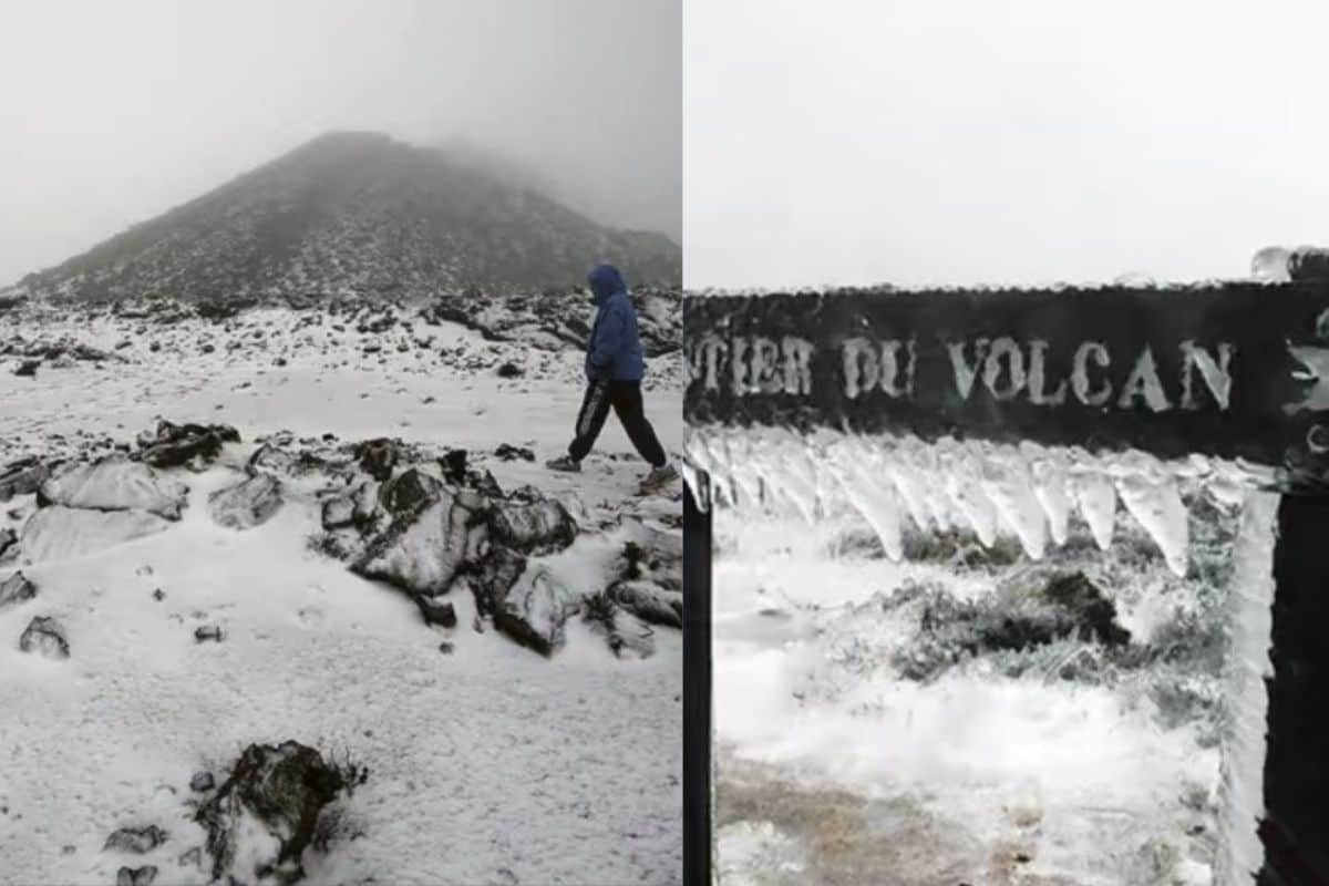 neige a la reunion