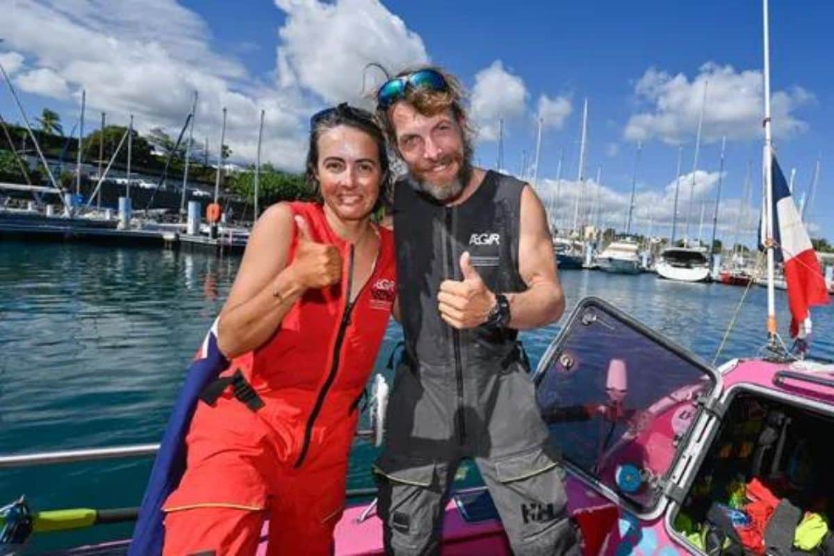 Sophie et Fanch terminent leur traversée de l'Océan Indien à la rame C'est l'aventure de notre vie