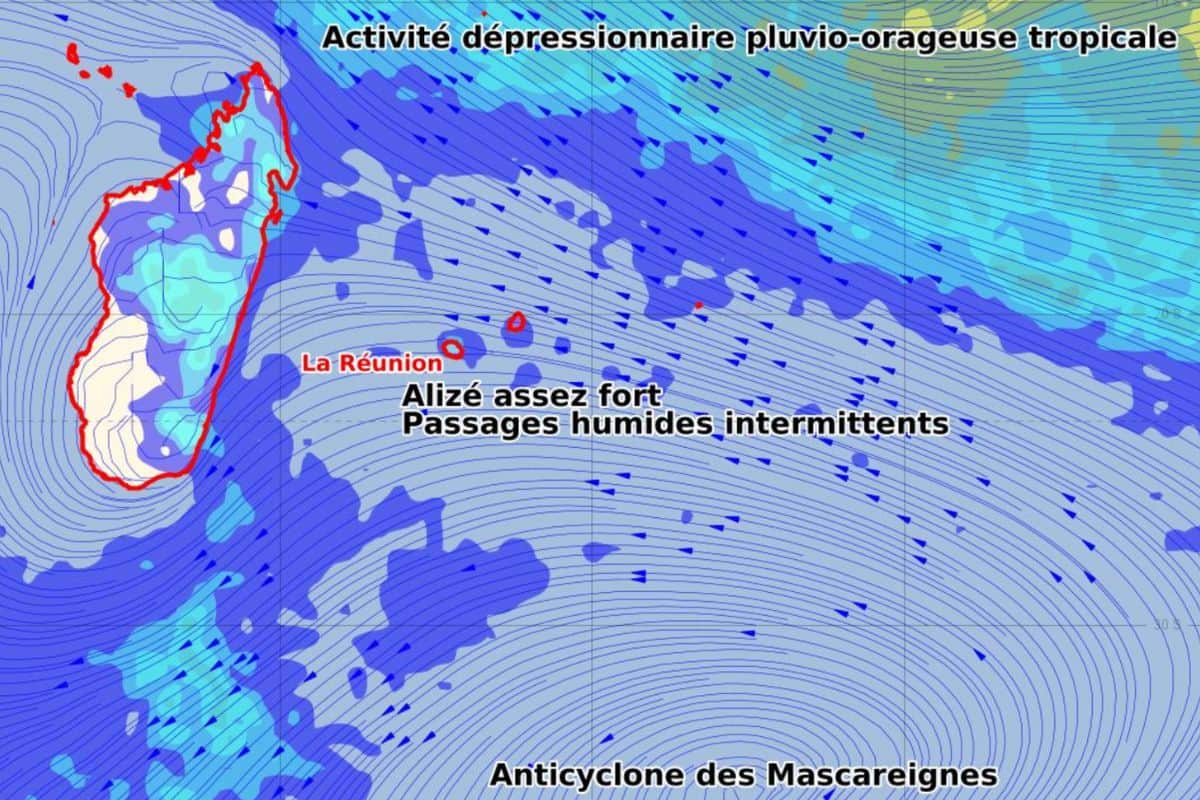 Conditions Météo Classiques pour la Diagonale des Fous du 17 au 20 Octobre 2024 à La Réunion