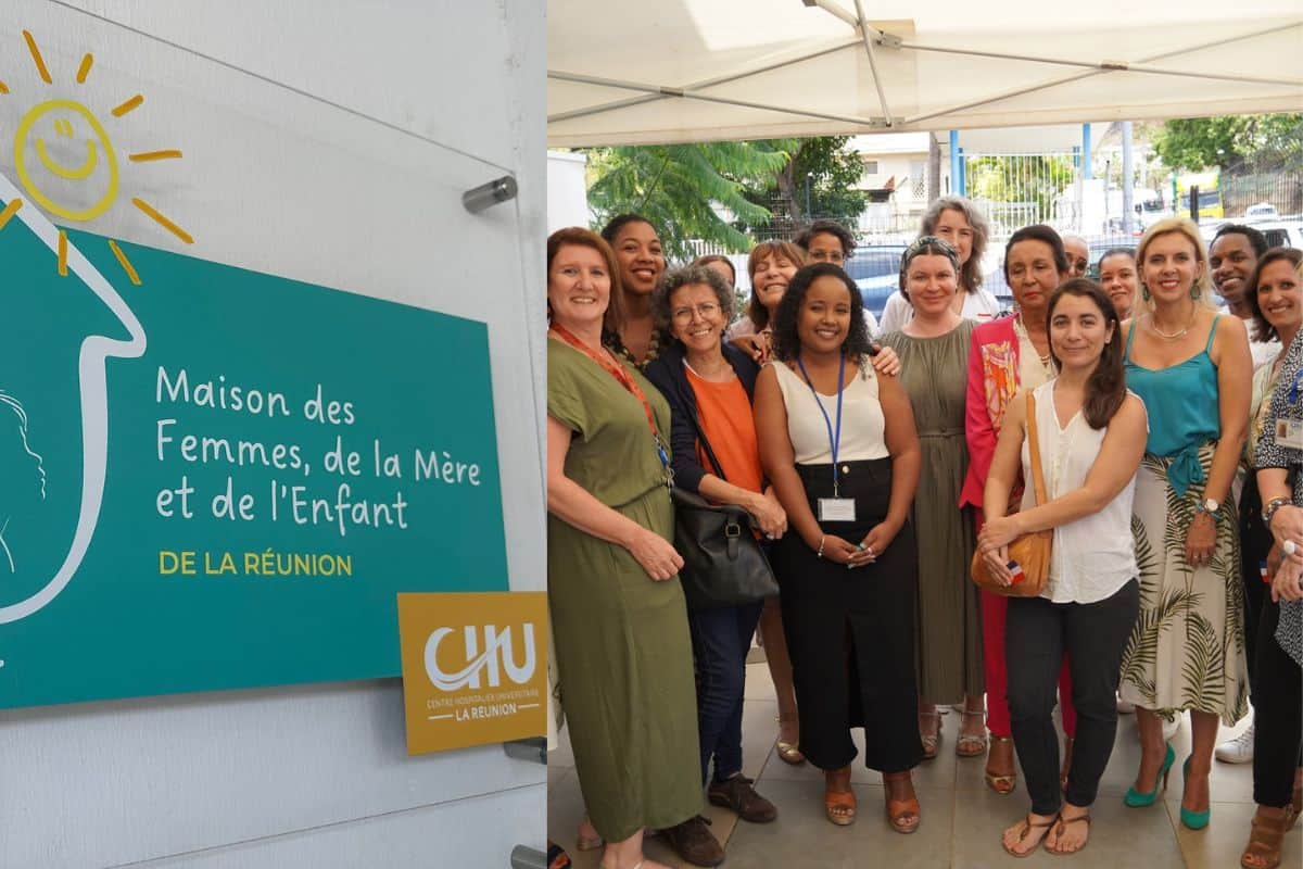 Inauguration de la Maison des Femmes, de la Mère et de l’Enfant à Saint-Denis