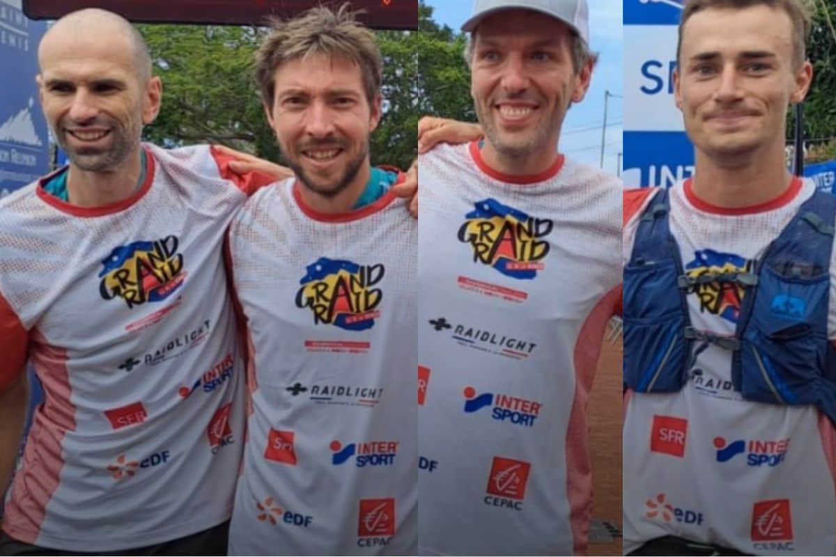 Les vainqueurs du Relais Zembrocal 2024 Team VETYVER en tête