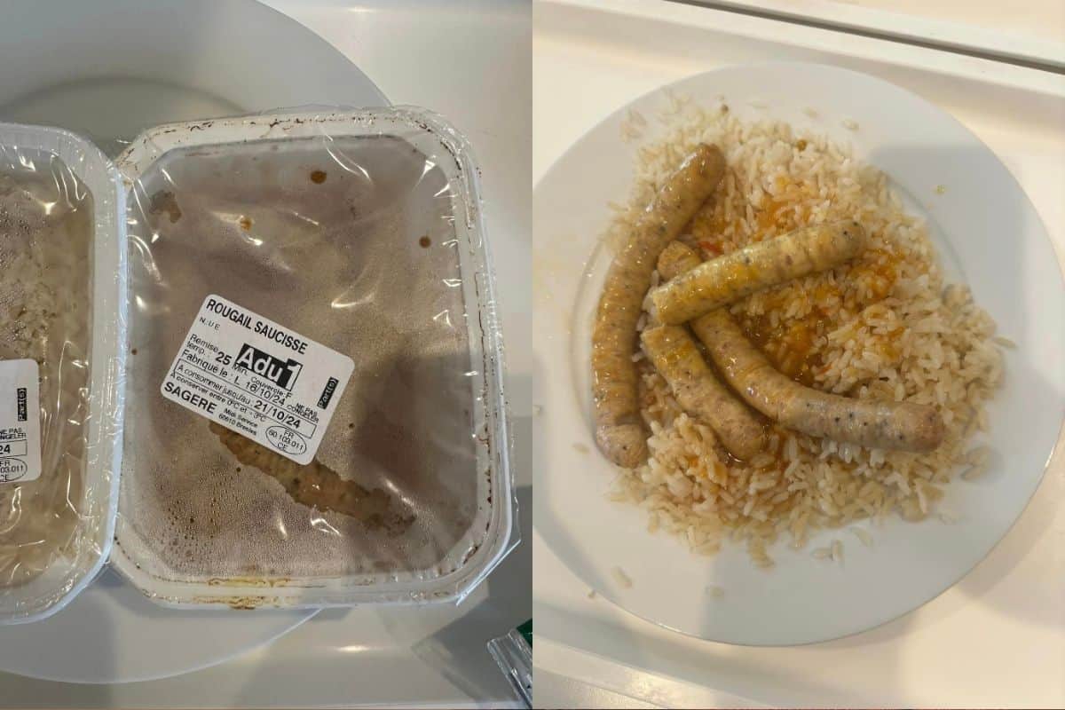 Rougail saucisse ou pas Une drôle de surprise à la cantine