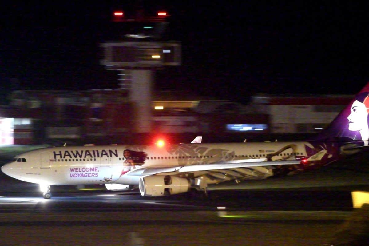 L'avion de la Hawaiian Airlines aux couleurs de Vaiana attire l'attention avant la sortie du film