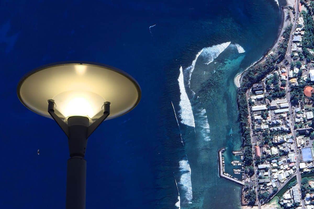 Saint-Leu modernise son front de mer avec un éclairage solaire innovant
