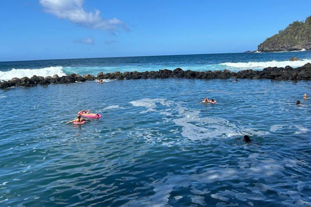 La baignade à nouveau autorisée au bassin de Manapany à Saint-Joseph