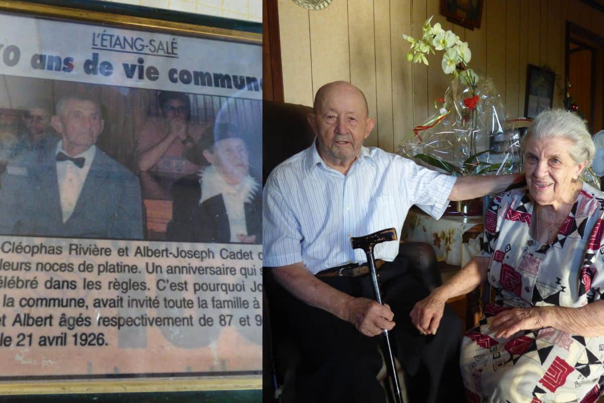 Noces de Platine à L'Étang-Salé