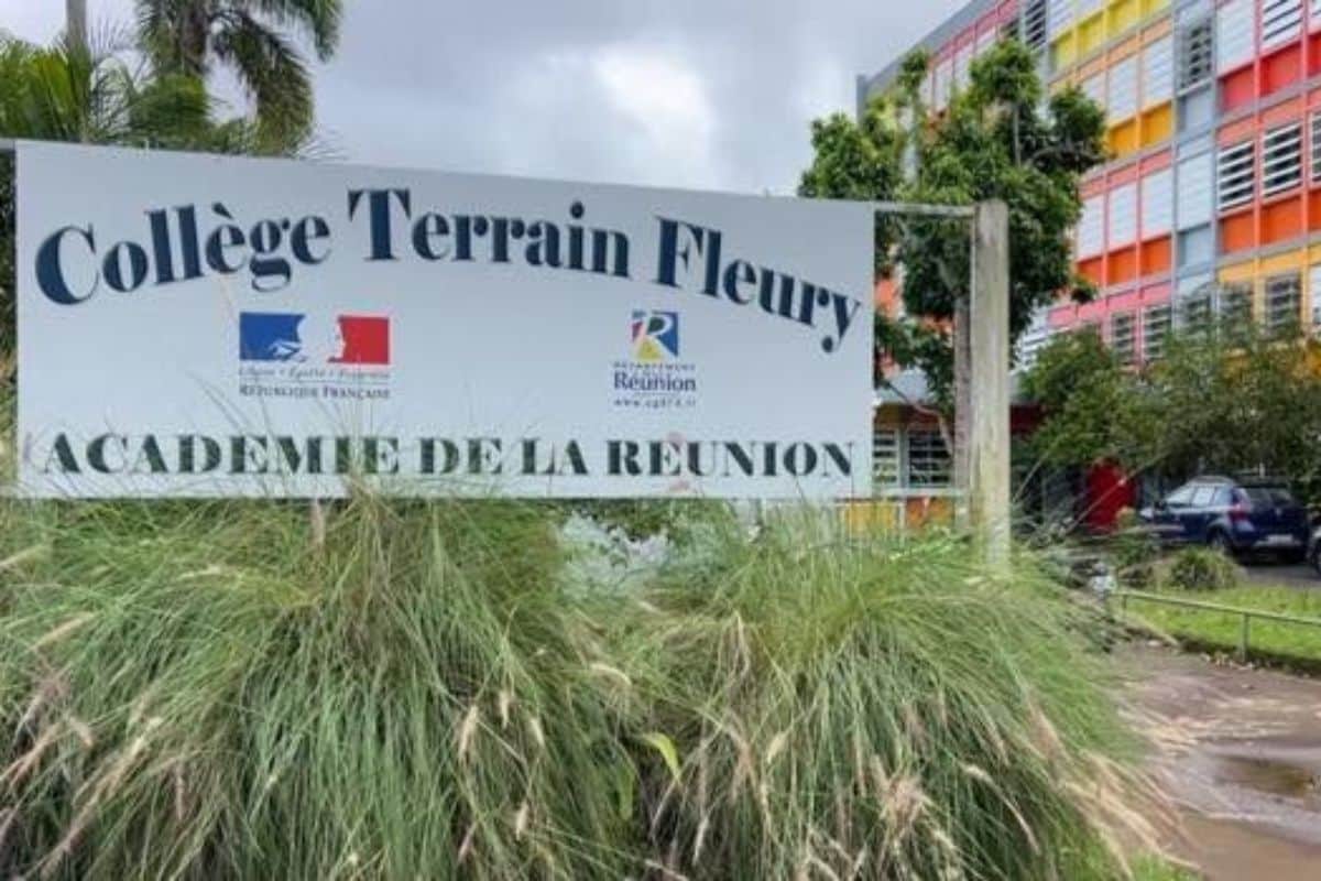 Drame au collège Terrain Fleury au Tampon un adolescent décède après une chute