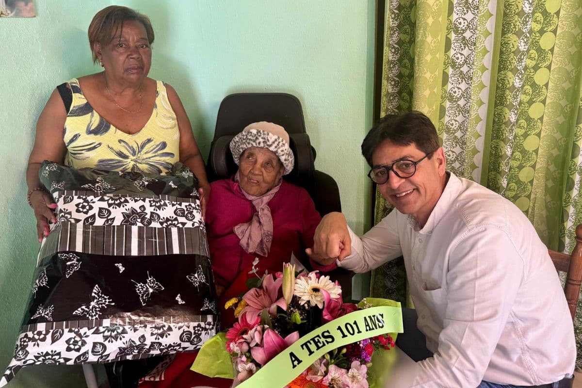 Marie Anna Bardil fête ses 101 ans à l’Entre-Deux une vie remplie de joie et de chansons