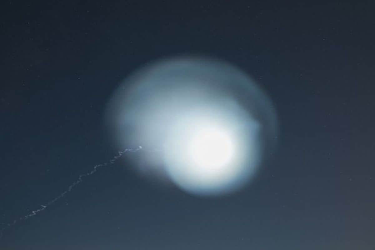 La Réunion, ciel, lumière mystérieuse, astronomie, Petit-Tampon, Saint-Pierre