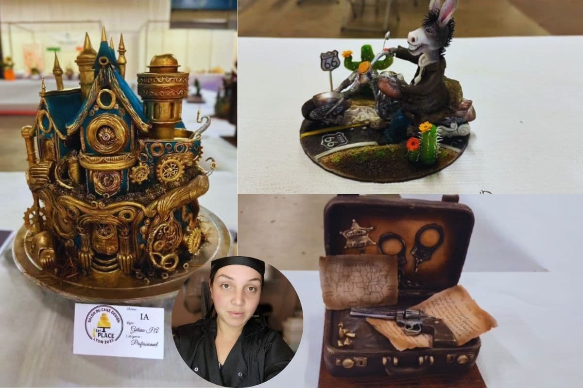 Salon du Cake Design 2025 la Réunionnaise Annaëlle Lambert récompensée à Lyon