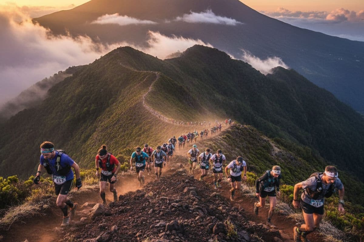 Grand Raid, Diagonale des Fous, Ultra-Trail, Compétition Mondiale, Ferveur Populaire, Mafate, La Réunion, Sport.
