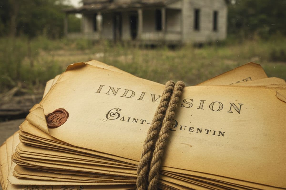 Indivision Réunion, Problème Foncier, Héritage Terre, Crise Logement, Notaire, Histoire Familiale.