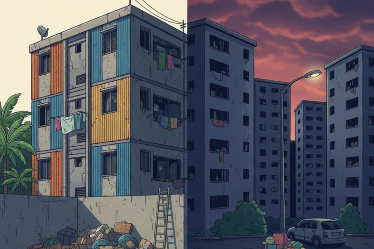 Logement Réunion, Crise immobilière, Mal-logement, Loyers chers, Travailleurs précaires, Société 974, Vie chère, Immobilier Réunion, Journal.re, Dossier social.
