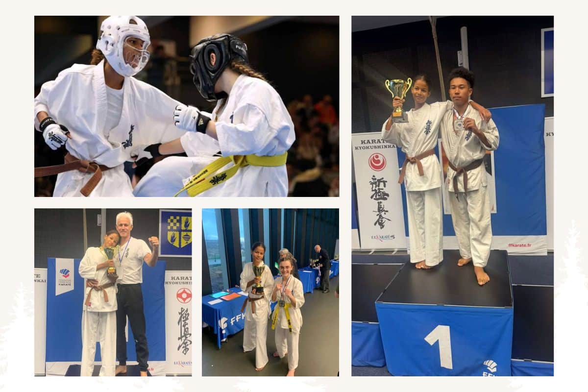 Kyokushinkai deux jeunes Réunionnais brillent à la Coupe de France à Paris