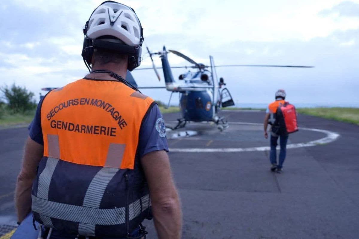 PGHM, SAG, gendarmerie, La Réunion, hélicoptère, secours en montagne, prévention, randonnée, sécurité civile, gendarmerie974