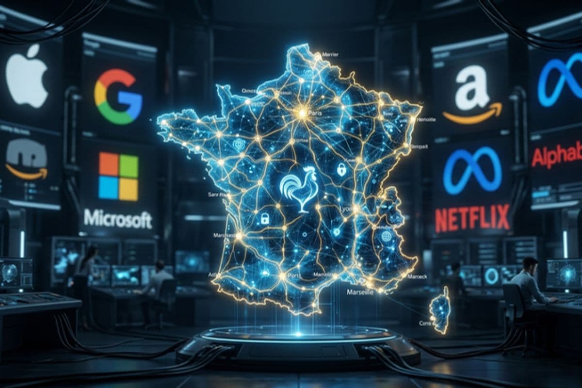 France, numérique, technologie, Microsoft, Google, Linux, cybersécurité, souveraineté