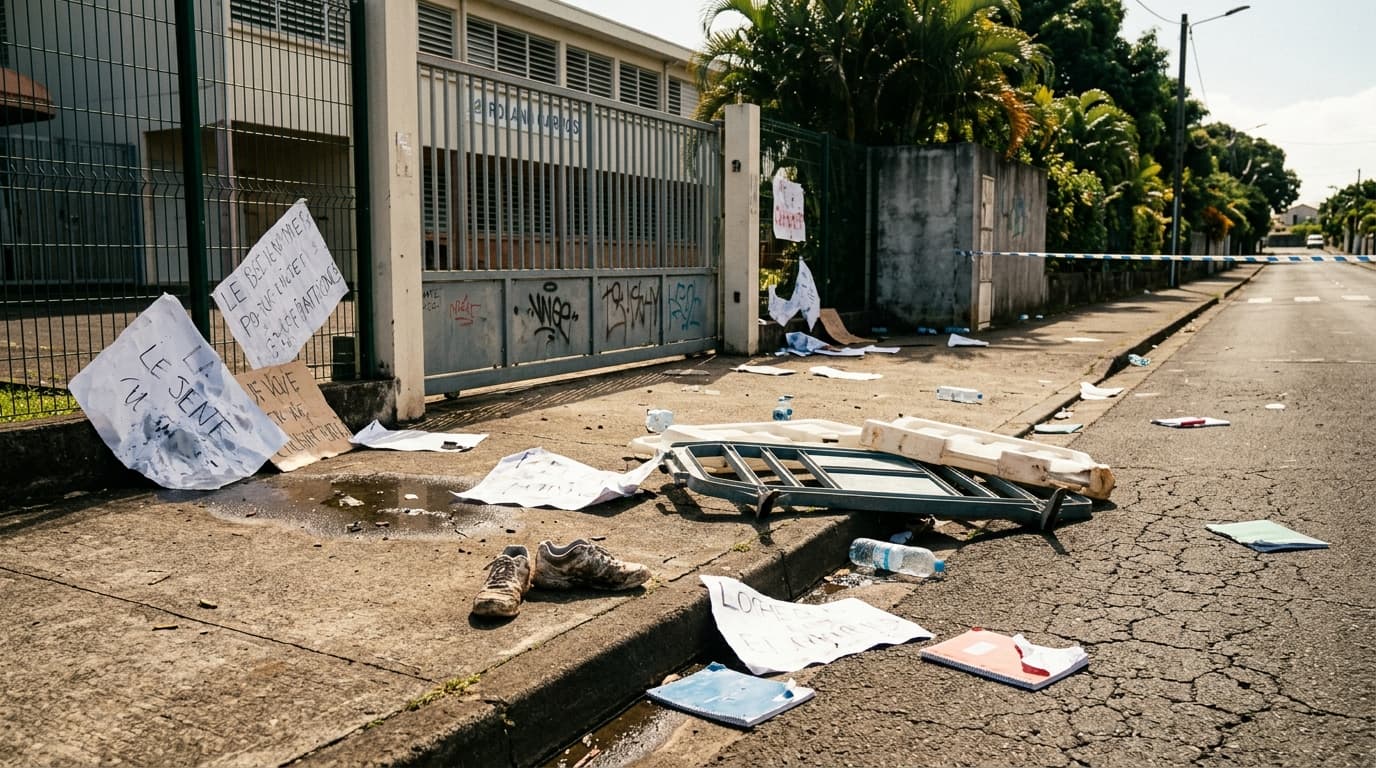 Mouvement lycéen : 6 500 interpellations, 18 enquêtes IGPN, et 98 gardes à vue à La Réunion