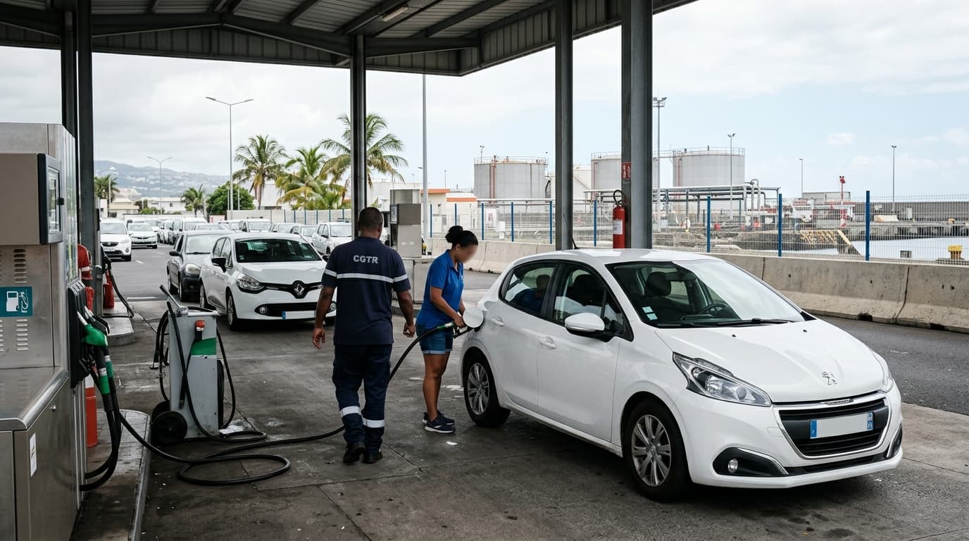 Carburants : la CGTR veut que La Réunion profite aussi de la baisse des prix