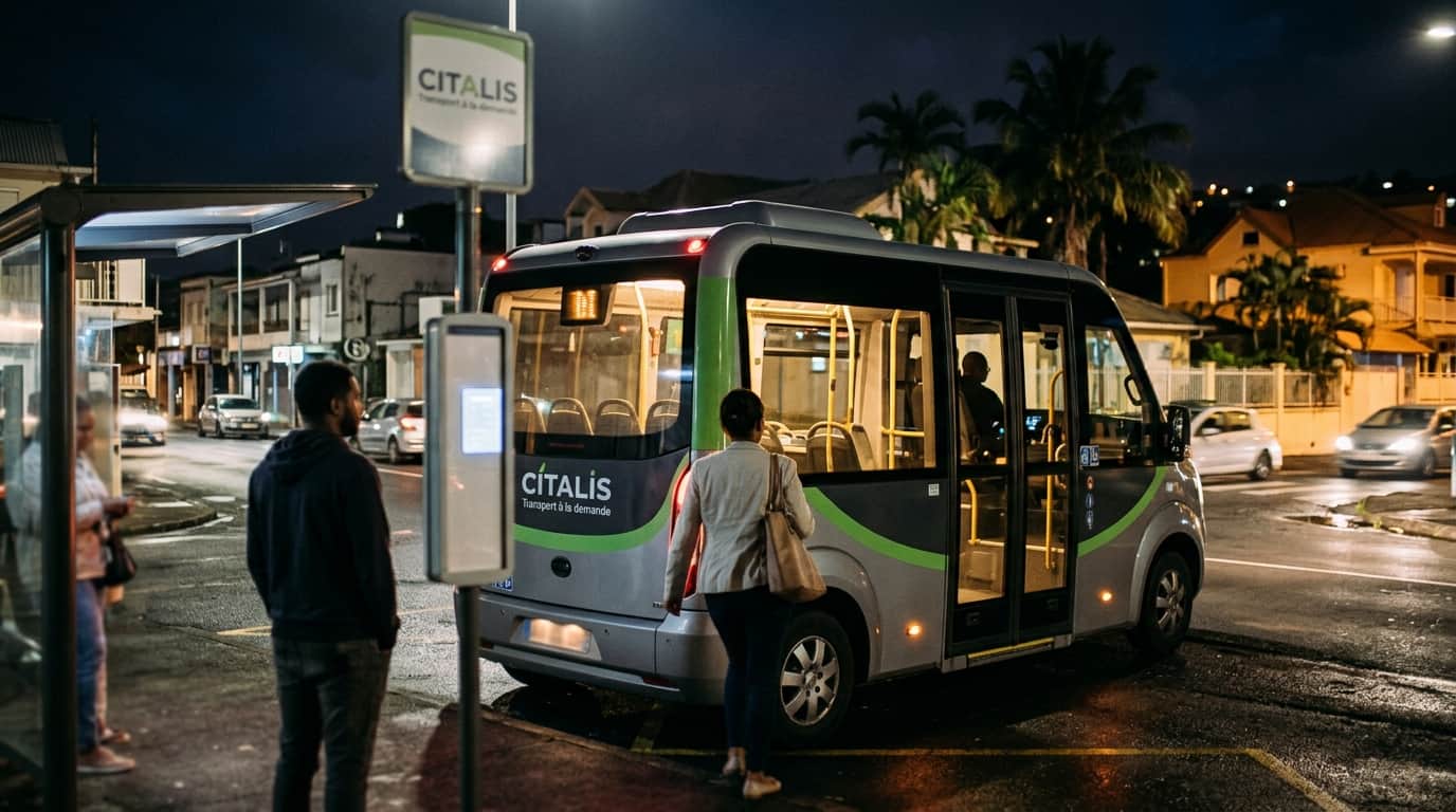 Citalis lance un nouveau service de transport à la demande de nuit de 20h à minuit