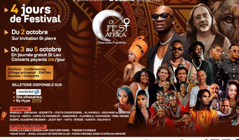 OI Fest Afrika 2025 : Saint-Leu au rythme des cultures africaines et de l’océan Indien